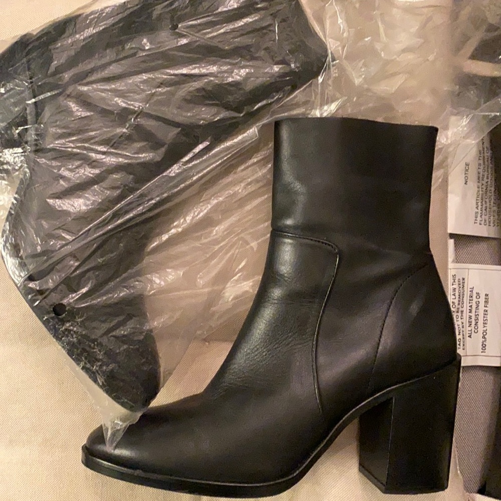Top shop black booties